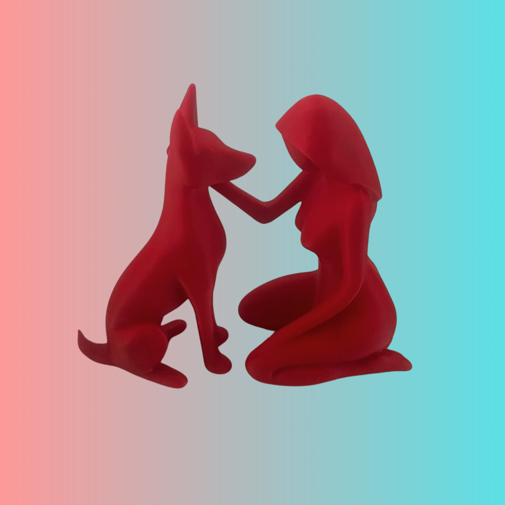 Vouw & Hond Beeld